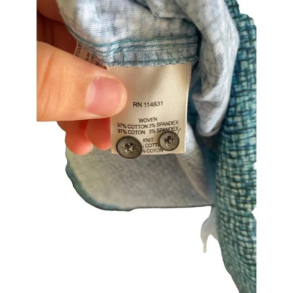 WRK Work Rest Karma Men's Button Down Reworked Shirt Size XXL - Picture 4 of 5